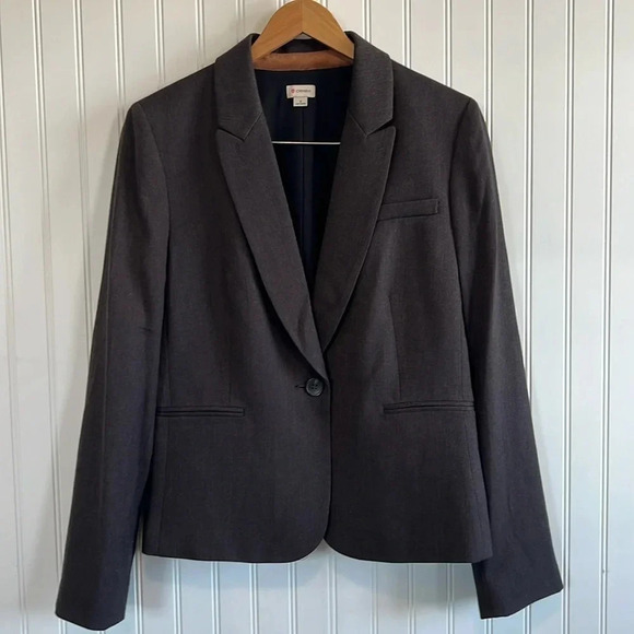 Cremieux Blazer office siren corpcore Women’s size 8 tweed look - Picture 1 of 14